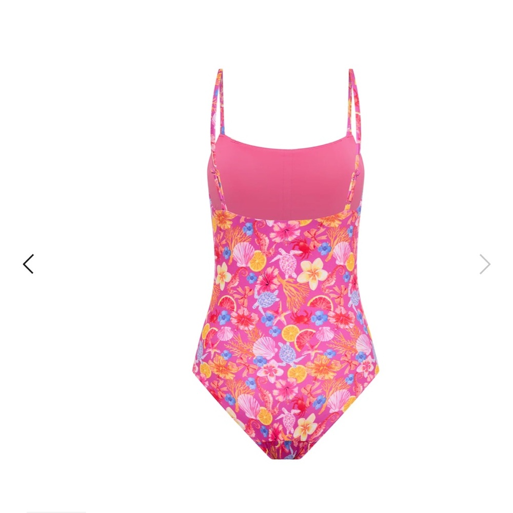 NWT Modibodi Teen Period Swimsuit, One Piece, Tropicana Crush, Size‎ Y12-14 - Picture 3 of 5
